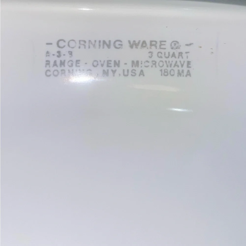 VINTAGE 3 QUART CORNINGWARE L’ECHALOTO LA MARJOLAINE A-3-B. - Picture 4 of 10